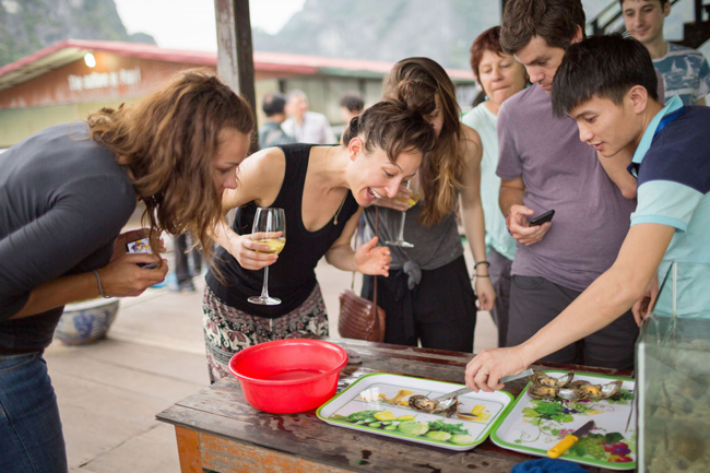 Attend a cooking class halong bay